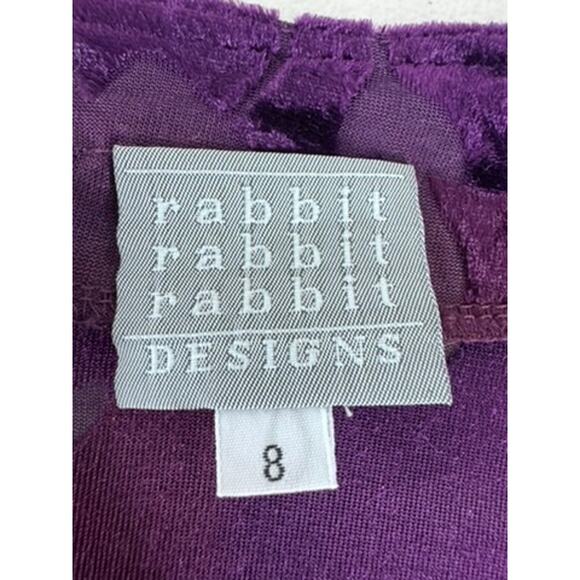 "Rabbit Rabbit Rabbit Designs" Size 8 ,Velvet,Burnout,Cardigan,Whimsy Goth,Fairy - Picture 6 of 10